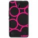 TPU1LUMIA550RONDSFUSHIAS - Coque souple pour Microsoft Lumia 550 avec impression Motifs ronds fushias