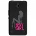 TPU1LUMIA550SEXYGIRL - Coque souple pour Microsoft Lumia 550 avec impression Motifs Sexy Girl