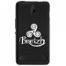 TPU1LUMIA550TRISKEL - Coque souple pour Microsoft Lumia 550 avec impression Motifs Triskel Celte blanc