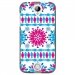 TPU1M330GUY04 - Coque souple pour Acer Liquid M330 avec impression Motifs ronds en forme de bonhommes 4