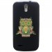TPU1SFRTRAIL4CHOUETTE - Coque souple pour SFR StarTrail 4 avec impression Motifs chouette psychédélique