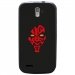 TPU1SFRTRAIL4DARKROUGE - Coque souple pour SFR StarTrail 4 avec impression Motifs Dark rouge