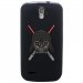 TPU1SFRTRAIL4DARKVA - Coque souple pour SFR StarTrail 4 avec impression Motifs Dark et sabres lasers