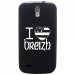 TPU1SFRTRAIL4DRAPBREIZH - Coque souple pour SFR StarTrail 4 avec impression Motifs drapeau Breton I Love Breizh