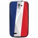 TPU1SFRTRAIL4DRAPFRANCE - Coque souple pour SFR StarTrail 4 avec impression Motifs drapeau de la France
