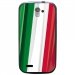 TPU1SFRTRAIL4DRAPITALIE - Coque souple pour SFR StarTrail 4 avec impression Motifs drapeau de l'Italie