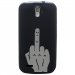TPU1SFRTRAIL4MAINDOIGT - Coque souple pour SFR StarTrail 4 avec impression Motifs doigt d'honneur