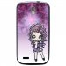 TPU1SFRTRAIL4MANGAVIOLETTA - Coque souple pour SFR StarTrail 4 avec impression Motifs manga fille violetta