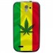 TPU1SFRTRAIL4RASTA - Coque souple pour SFR StarTrail 4 avec impression Motifs rasta