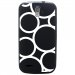 TPU1SFRTRAIL4RONDSBLANCS - Coque souple pour SFR StarTrail 4 avec impression Motifs ronds blancs