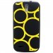 TPU1SFRTRAIL4RONDSJAUNES - Coque souple pour SFR StarTrail 4 avec impression Motifs ronds jaunes