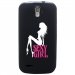TPU1SFRTRAIL4SEXYGIRLBLANC - Coque souple pour SFR StarTrail 4 avec impression Motifs Sexy Girl blanche