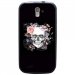 TPU1SFRTRAIL4SKULLFLOWER - Coque souple pour SFR StarTrail 4 avec impression Motifs skull fleuri