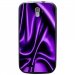 TPU1SFRTRAIL4SOIEMAUVE - Coque souple pour SFR StarTrail 4 avec impression Motifs soie drapée mauve