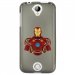 TPU1Z320IRONBUSTE - Coque souple pour Acer Liquid Z320 avec impression Motifs buste Iron