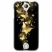 TPU1Z320PAPILLONSDORES - Coque souple pour Acer Liquid Z320 avec impression Motifs papillons dorés