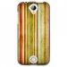 TPU1Z330BANDESVINT3 - Coque souple pour Acer Liquid Z330 avec impression Motifs bandes effets vintages 3