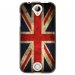 TPU1Z330DRAPUKVINTAGE - Coque souple pour Acer Liquid Z330 avec impression Motifs drapeau UK vintage