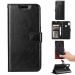 WALLET-MI8NOIR - Etui Xiaomi Mi-8 noir avec rabat latéral et logements cartes