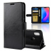 WALLET-REDMI6PRONOIR - Etui Redmi-Note 6 PRO noir avec rabat latéral et logements cartes