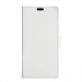 WALLET-SUNNY3BLANC - Etui Wiko Sunny-3 rabat latéral blanc type portefeuille avec logements cartes