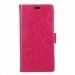 WALLET-XPL1FUSHIA - Etui Xperia L1 fushia rabat latéral fonction stand logements cartes
