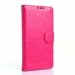 WALLETLGG5FUSHIA - Etui type portefeuille fushia pour LG G5 rabat latéral articulé fonction stand