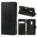 WALLETONEPLUS2NOIR - Etui type portefeuille noir pour One-Plus 2 rabat latéral articulé fonction stand