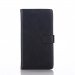 WALLETXPC4NOIR - Etui type portefeuille pour Sony Xperia C4 coloris noir avec rabat latéral articulé fonction stand