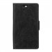 WALLETZENFONESELFIENOIR - Etui type portefeuille noir pour Asus ZenFone Selfie rabat latéral articulé fonction stand