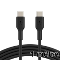 BELK-2USBC1MNOIR - Câble USB-C vers USB-C Charge rapide 1 mètre de Belkin coloris noir