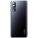 CACHE-FINDX2NEONOIR - Dos cache arrière origine Oppo Find X2 Neo coloris noir clair de lune