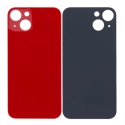 CACHE-IP13ROUGE - Vitre arrière (dos) iPhone 13 coloris rouge en verre