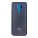 CACHE-REDMI9GRIS - Dos cache arrière Xiaomi Redmi 9 coloris gris carbone