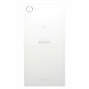 CACHE-XPZ5COMPBLANC - Face arrière vitre du dos origine Sony XPERIA Z5-compact coloris blanc