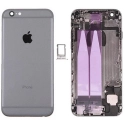 CHASSIS-IP6PLUS-GREY - Chassis complet iPhone 6 Plus pré-monté avec nappes + boutons coloris Gris foncé