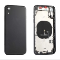 CHASSIS-IPXRNOIR - Châssis avec nappes boutons iPhone XR coloris noir