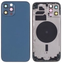 CHASSNU-IP12PROBLEU - Châssis sans nappe pour iPhone 12 Pro coloris bleu