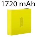 DC18JAUNE - Nokia DC18 Batterie de secours DC-18 Jaune de 1720 mAh parfait pour recharger votre Nokia Lumia