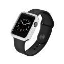 DEVIATPUWATCH42BLANC - Coque souple Devia pour Apple Watch 42 mm coloris blanc