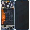 FACE-P30LITEBLEU - Ecran complet origine Huawei P30-Lite Vitre + Ecran LCD + chassis bleu avec batterie