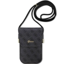 GUOWBP4SNSK - Sacoche Guess à bandoulière coloris noir logo doré