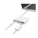 HUAWEI-2452242 - Adaptateur Huawei MateDock 2 USB-C vers USB-C / HDMI / VGA