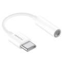 HUAWEI-CM20 - Adaptateur Huawei Type-C vers jack 3.5mm coloris blanc