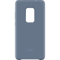 HUAWEI-SILIMATE20BLEU - Coque origine Huawei Mate 20 silicone souple coloris bleu