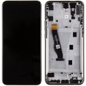 LCDCHASSIS-PSMARTZNOIR - Ecran Huawei P-Smart Z Vitre tactile + LCD sur châssis coloris noir