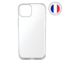 MCCRS0169-IP13MINI - Coque souple MADE IN FRANCE de Muvit pour iPhone 13 Mini coloris transparent