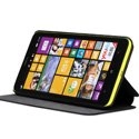 MOXFOLIO1320 - Etui Folio rabat latéral ultra fin pour Lumia 1320 avec fonction stand