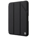 NIL-BEVELMINI6NOIR - Protection renforcée iPad Mini 6(2021) avec rabat écran coloris noir