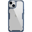 NILLKIN-KRYPIP14BLEU - Coque Nillkin TPU Pro Krypt iPhone 14 contour bleu et dos transparent